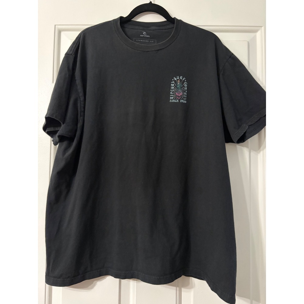 Rip Curl | Graphic Surf T-Shirt Standard Fit XXL || Black|